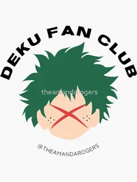the Deku fan club