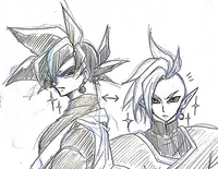 Goku black e zamasu