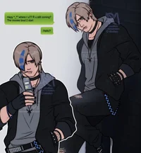 Leon Kennedy Emo AU