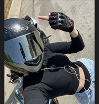 Biker gf I Julia 