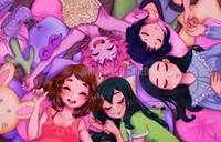 mha girls sleepover