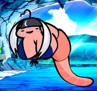 Shylily worm