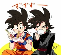 Goku and Black