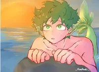 Deku mermaid 