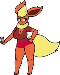 Sexualized Flareon