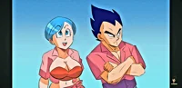 Vegeta-bulma- beach
