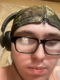 John with Headphones