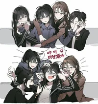 4 lesbians roommates