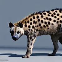 Spotted hyena male