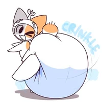 Diapered chiknnuggit