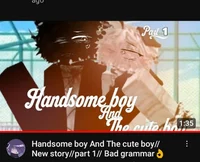 Hot boy and cute boy