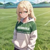 Energetic girlfriend