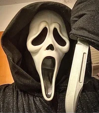 Ghostface Cosplayer
