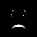 Black BG Frown