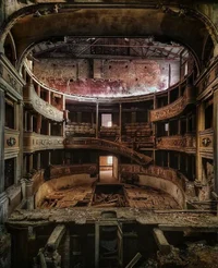 Abandoned theater