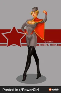 Red Power Girl