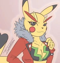 Anthro Pikachu Rock