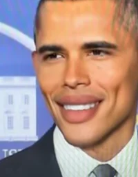 Mewing Barack Obama