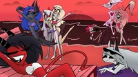 Hazbin beach day