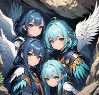 Harpy girls