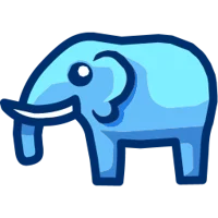 blue elephant