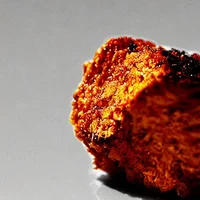 Burnt chicken nugget