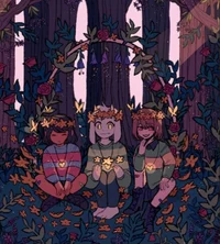 Asriel Frisk n Chara