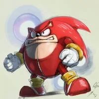 fat red sonic