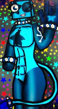 Anthro numberblock 5