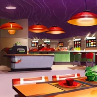 Smash bros cafeteria