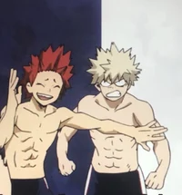 Bakugo y Kirishima