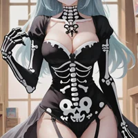Skeleton Girl