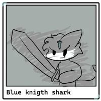 Blue knigth shark