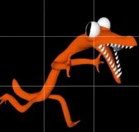 orange rainbow frien