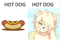 Furry hot dog