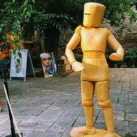 Wood mannequin 