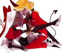 Charlie and Vaggie