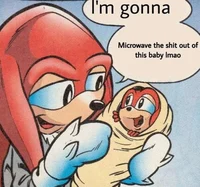 Knuckles and a Baby