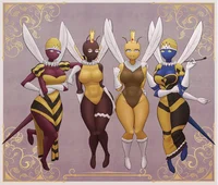 Anthro Queen Bees