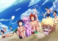 Mha-Beach Trip