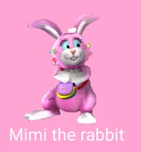 Mimi the rabbit