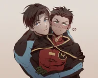 Nightwing and Robin