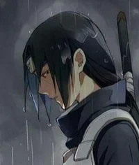 Itachi in the rain
