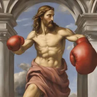 Jesus Boxing
