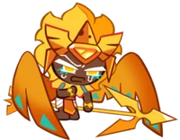 Golden cheese cookie