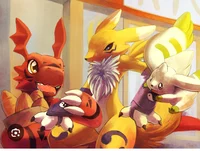 Digimon tamers Trio