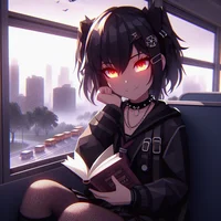 Goth Classmate Anggi