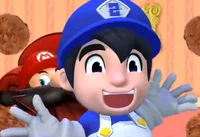 Smg4 and mario blue