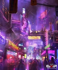 Neon city