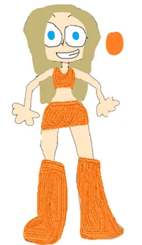 giltter orange
